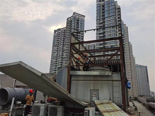玻璃鋼冷卻塔怎樣做到節(jié)水,玻璃鋼冷卻塔安裝施工方